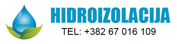 HIDROIZOLATERSKI RADOVI PODGORICA CRNA GORA